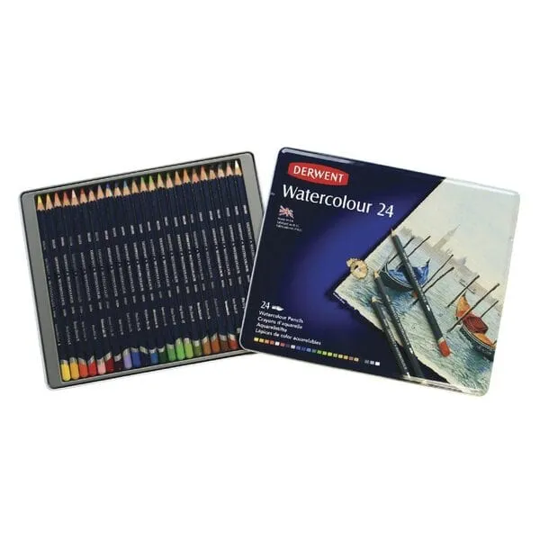 Derwent Watercolour Pencils Set of 24