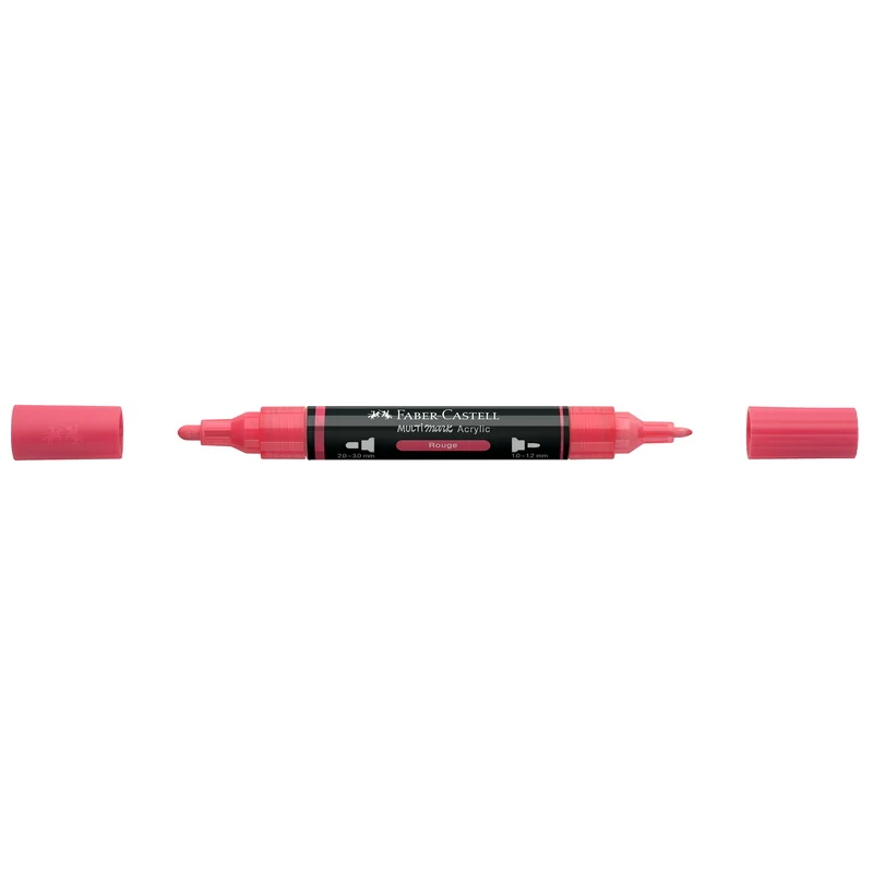 Faber-Castell Multimark Acrylic Marker – Farbe: Rouge