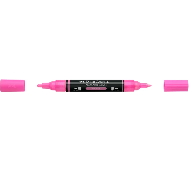 Faber-Castell Multimark Acrylic Marker – Farbe: Hot pink