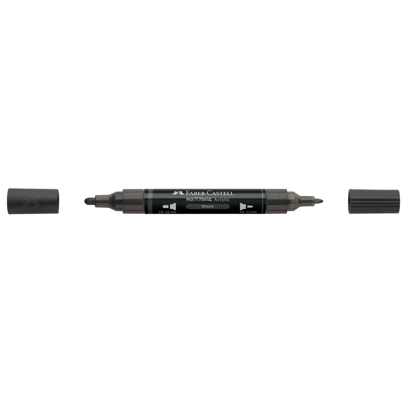 Faber-Castell Multimark Acrylic Marker – Farbe: Schwarz / Black