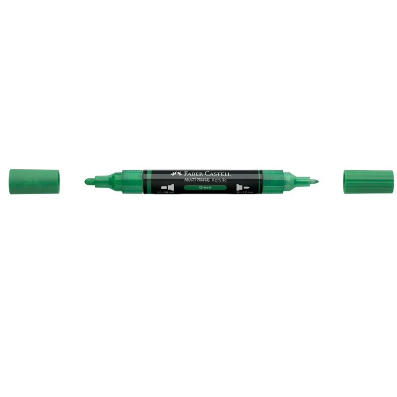 Faber-Castell Multimark Acrylic Marker – Farbe: Grün / Green