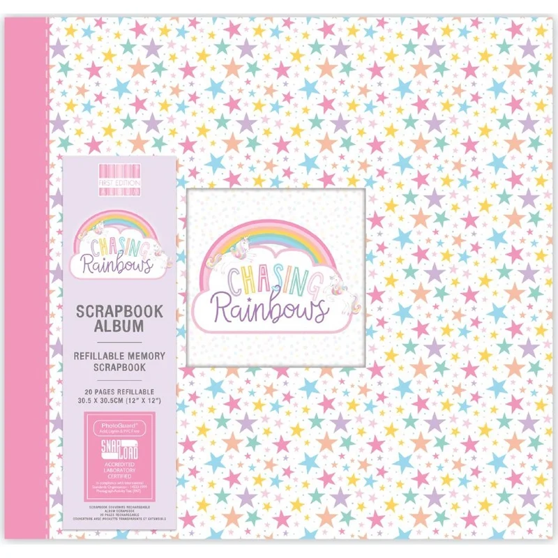 First Edition - 12x12 Album - Chasing Rainbows Stars