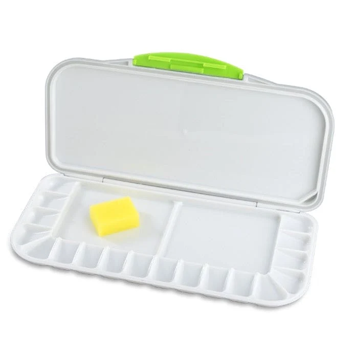 Derivan Folding Palette - 18 paint wells