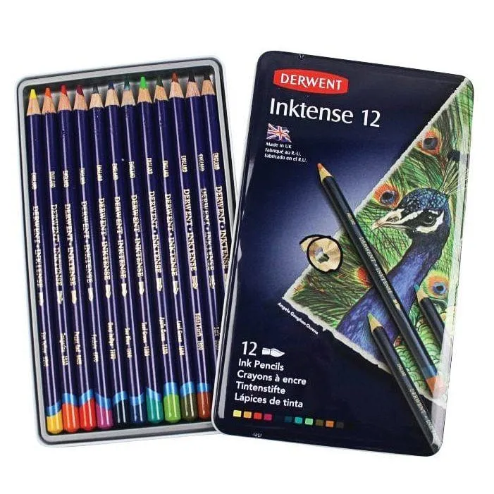 Derwent Inktense Pencils 12 Pack