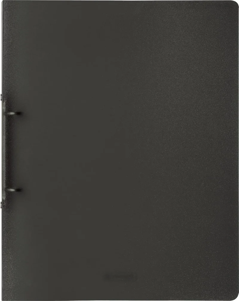 BRUNNEN Ringbuch A4, 2 Ringe, 16 mm, PP-Folie, schwarz
