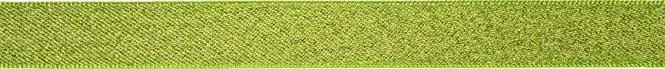 Satinband Glitzer 15mm grün