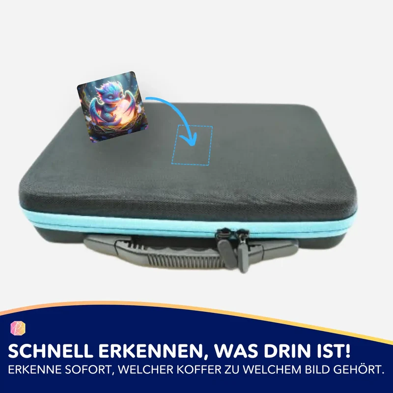 Aufkleber 5er-Set - Lichtdrache Faye "Limited Edition"