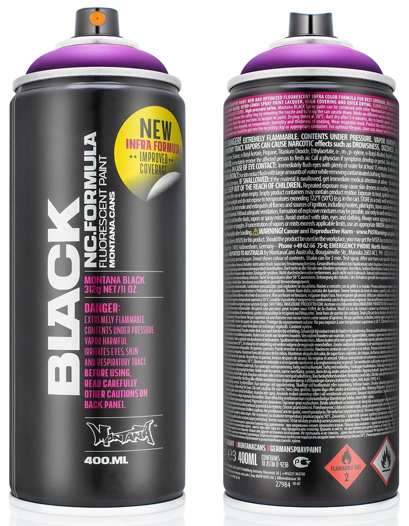 Montana - BLACK - INFRA - Violet