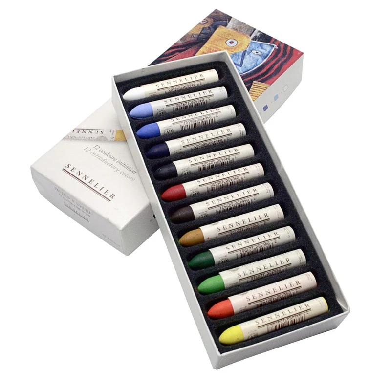 Sennelier Artist Quality Oil Pastels Box of 12