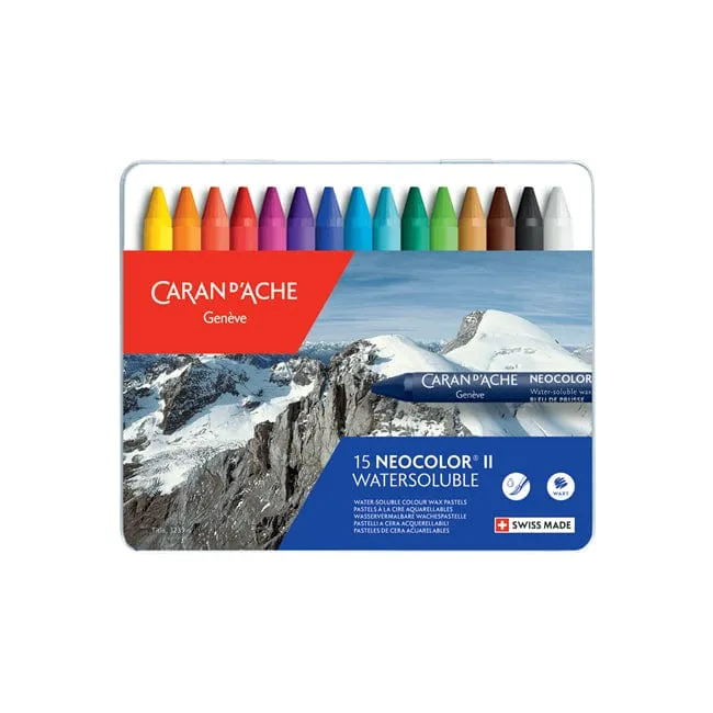 Neocolor II Water-Soluble Pastels Tin Sets