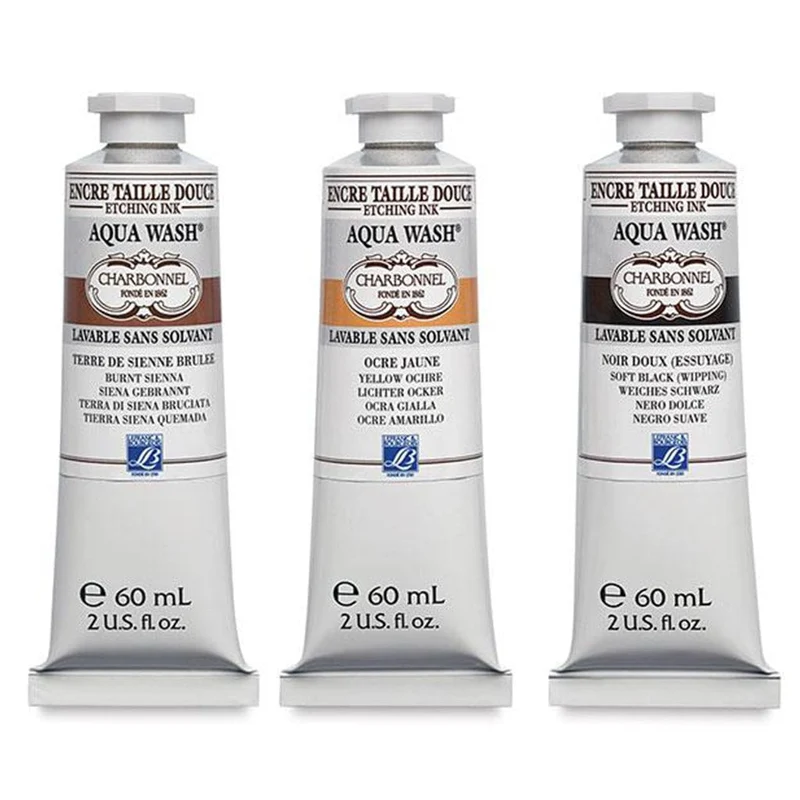 Charbonnel Aquawash Etching Inks 60ml
