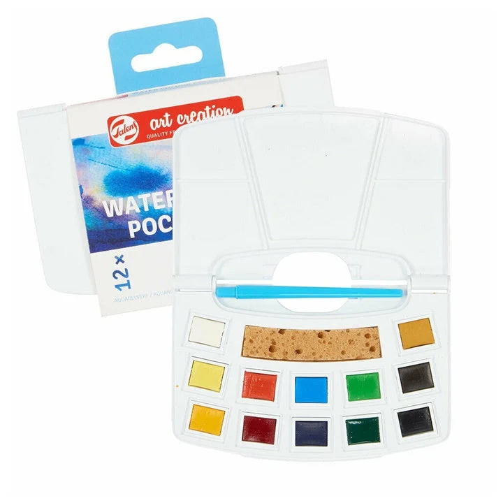 ArtCreation Watercolors in a Practical Pack / Set of 12