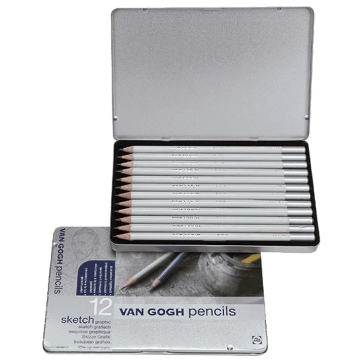 Van Gogh Sketching Pencil Set, 12-Piece