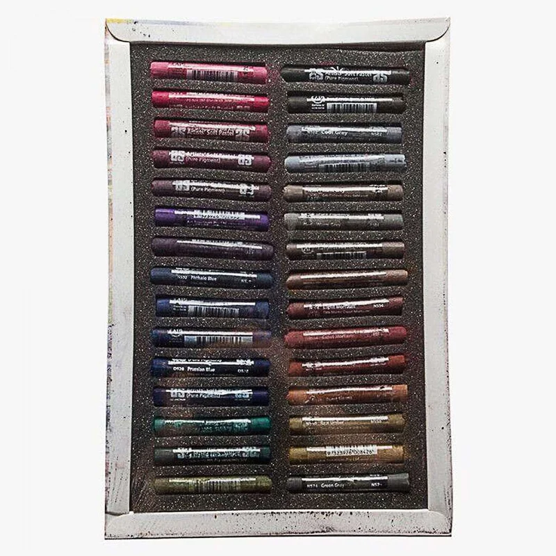 Art Spectrum Artists' Soft Pastel Darks set