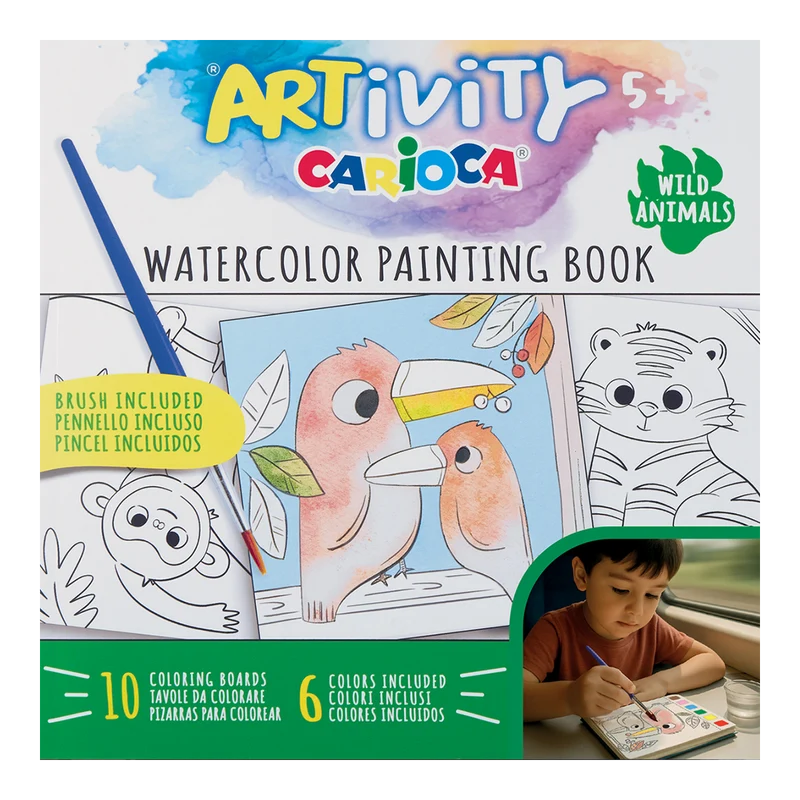 Carioca ARTivity Watercolor Coloring Books