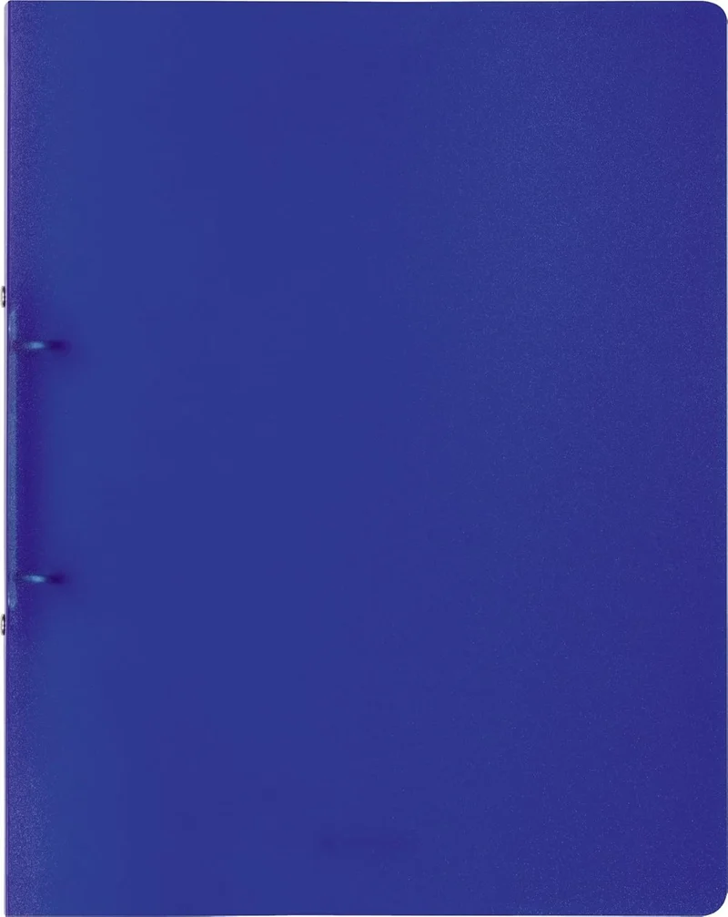 BRUNNEN Ringbuch A4, 2 Ringe, 16 mm, PP-Folie, blau