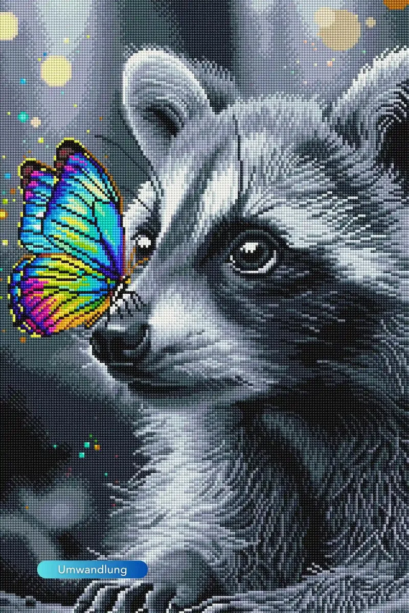 Diamond Painting - Kleiner Farbtupfer