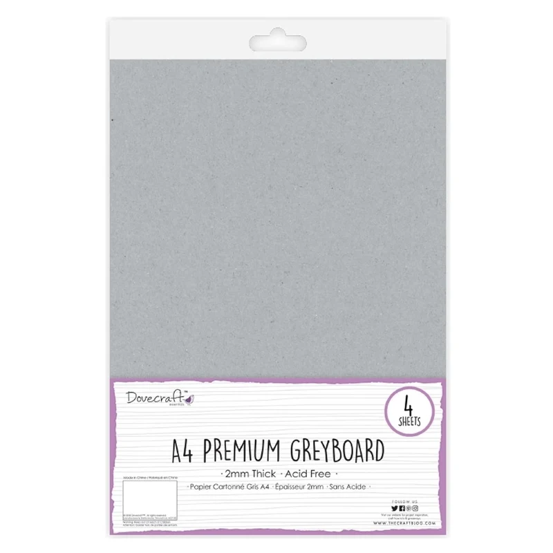 Dovecraft - A4 Grey Board