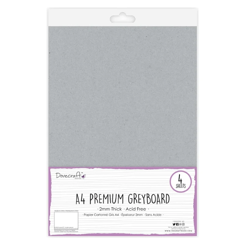 Dovecraft - A4 Grey Board
