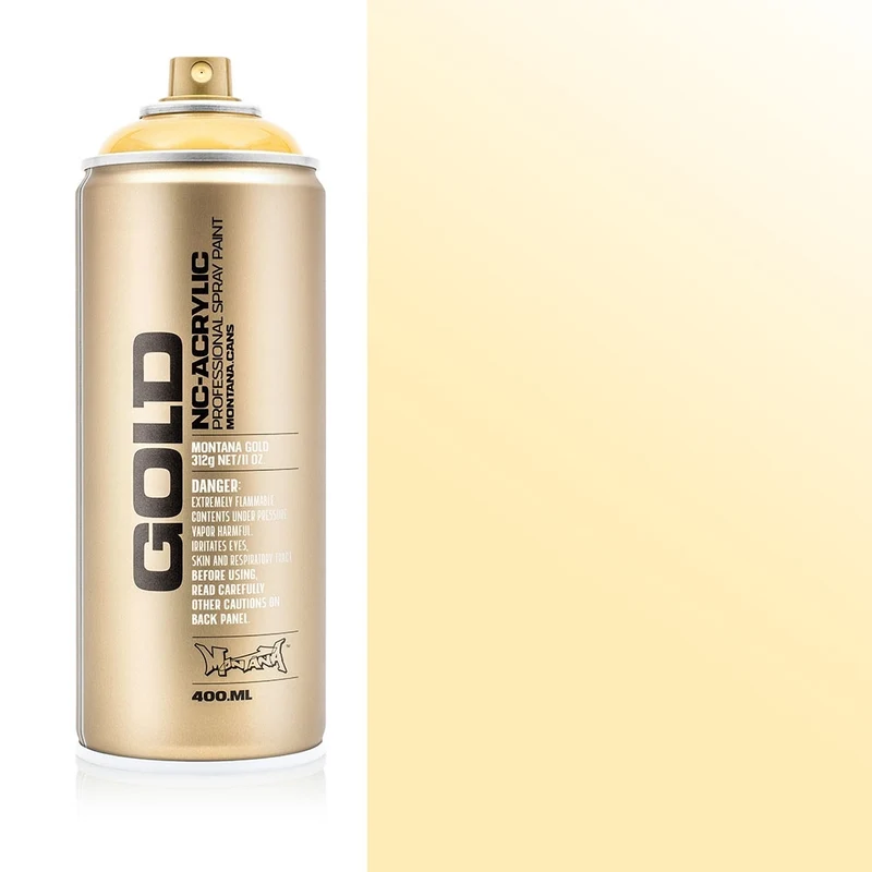 Montana - GOLD - Transparent Yellow Cab - 400ml (T1220)