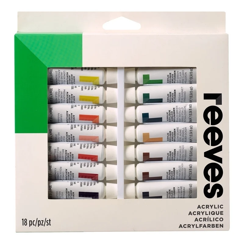 Reeves - Acrylic 10ml - 18 Piece Set