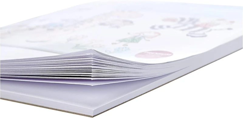 BRUNNEN Malblock A4, 75 Blatt, 100 g/m², kopfverleimt