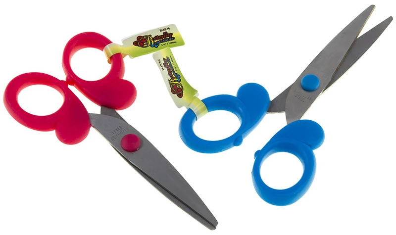 Butterfly Kinderschere 13cm blau