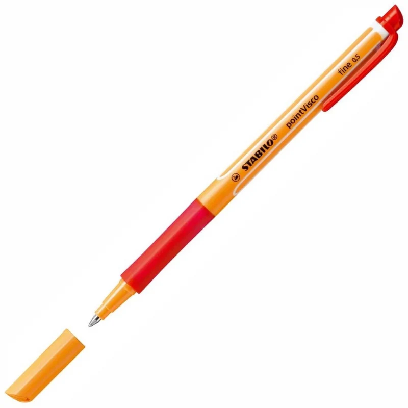 STABILO pointVisco Tintenroller rot – 1 Stück