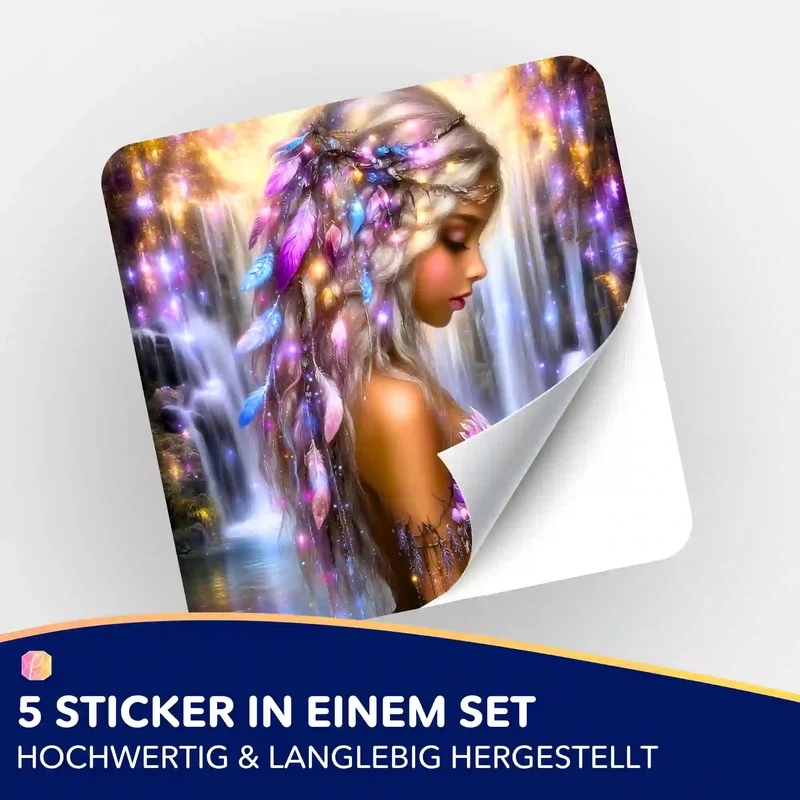 Aufkleber 5er-Set - Elysias Lied
