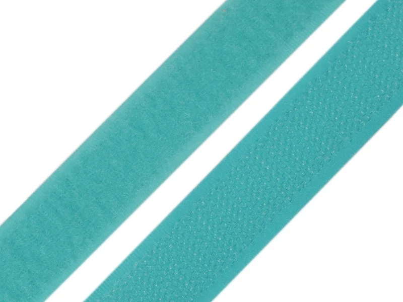 Klettband 20mm türkis Flauschband