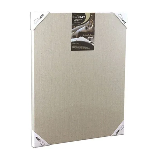 CreateART Transparent Primed Linen Canvas 35mm 450gsm