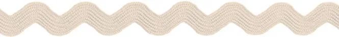 Zackenlitze 6mm sand