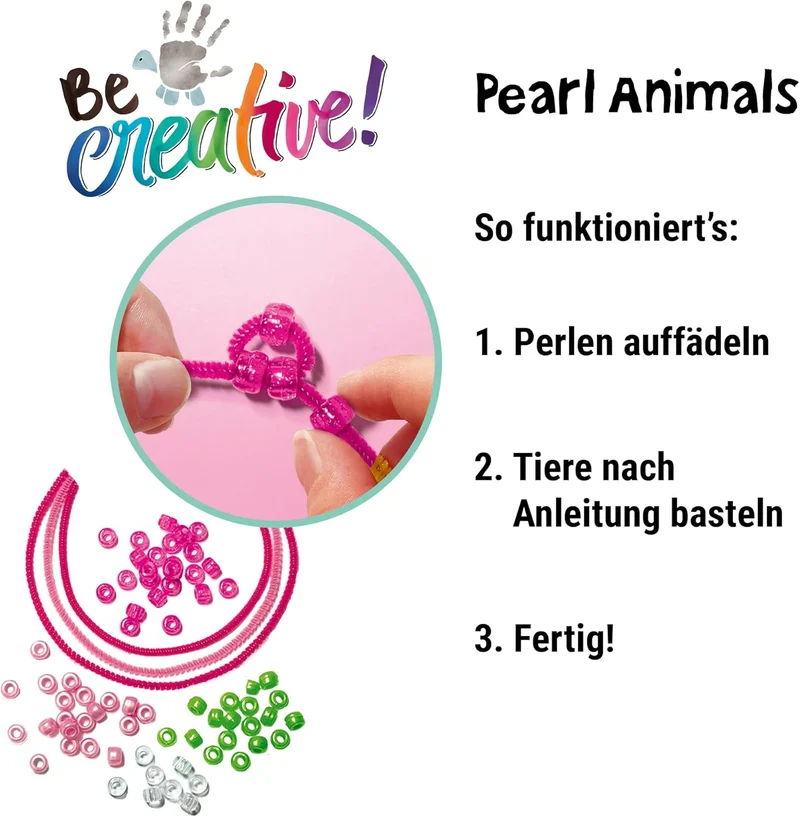 Ravensburger BeCreative Perlentiere Schmetterling Bastelset 18249
