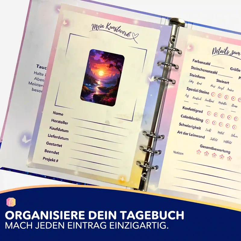 Aufkleber 5er-Set - Melodie des Lichts "Limited Edition"