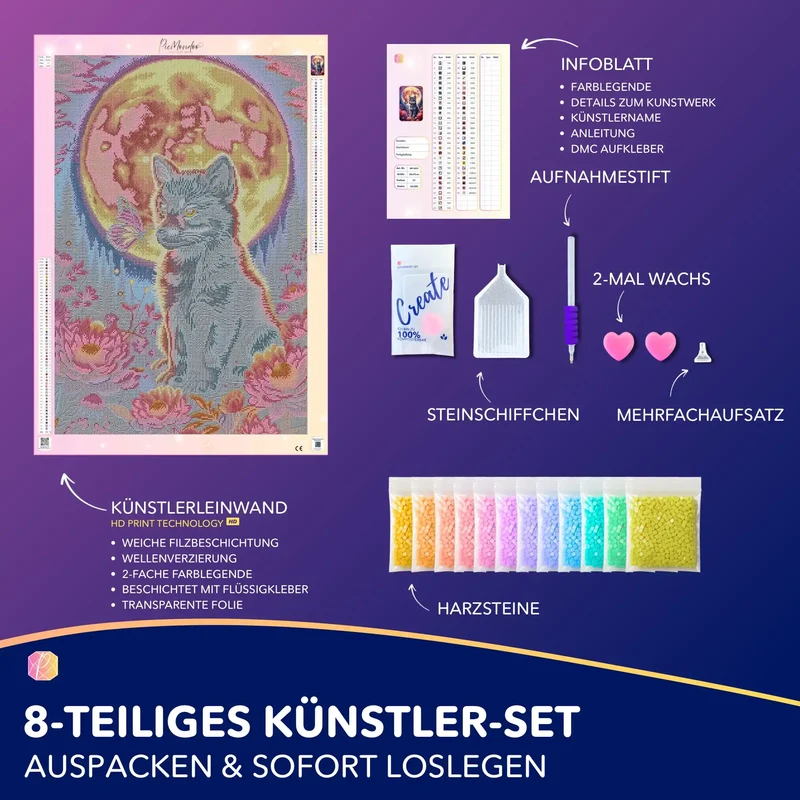 Diamond Painting - Zwischen Traum und Erwachen