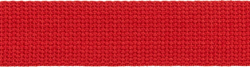 Gurtband Uni 30mm rot