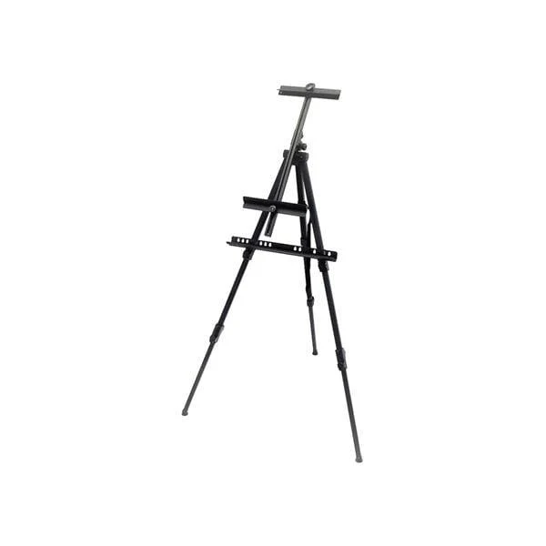 Black Aluminium Watercolour Tripod Easel