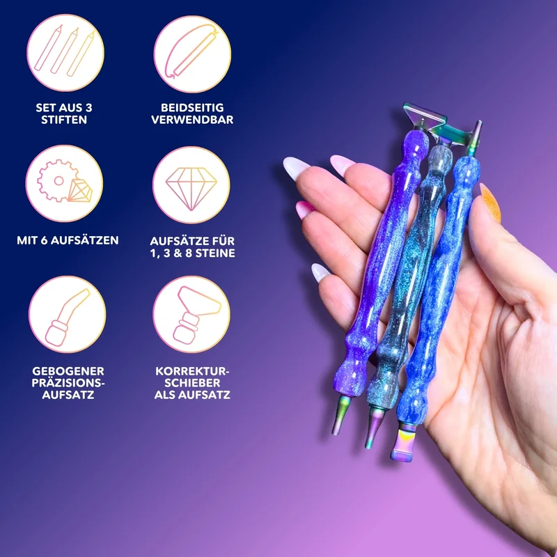 Glitzerstifte Set