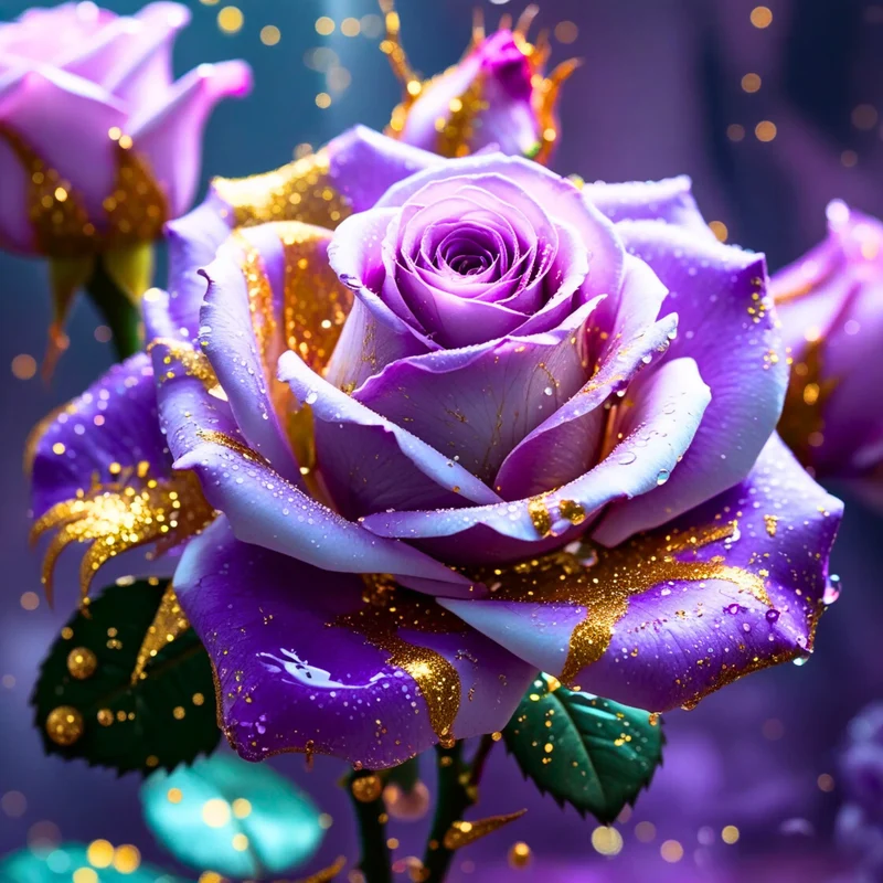 Diamond Painting - Amethystrose