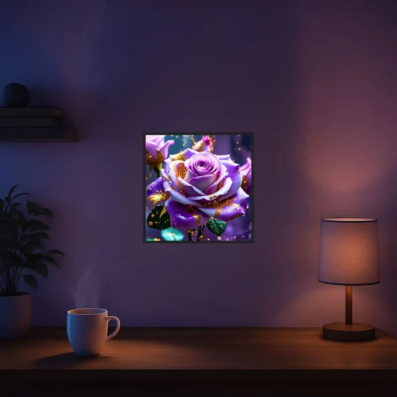 Diamond Painting - Amethystrose