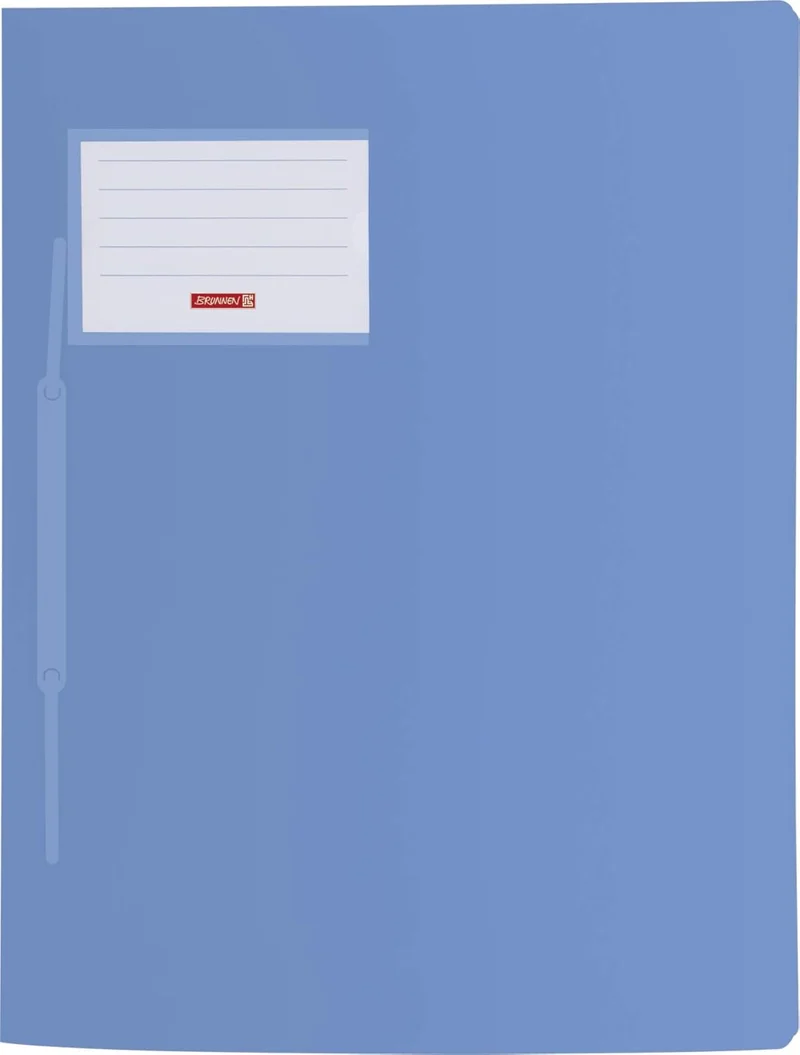 BRUNNEN Schnellhefter A4 FACT!pp, PP-Folie, blau pastell
