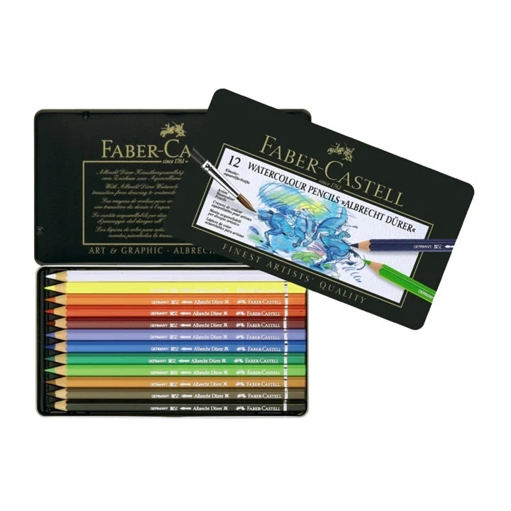 Albrecht Dürer Watercolor Pencils Set of 12 in a Tin