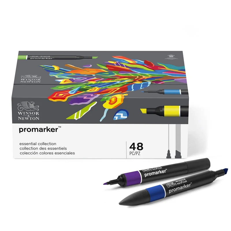 Winsor & Newton - ProMarker Essential Collection 48 Set