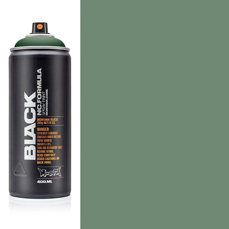 Montana - BLACK - Tag Green - 400ml (BLK6070)