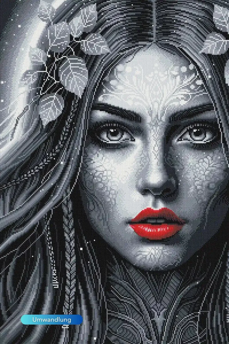 Diamond Painting - Red Lips