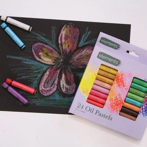 Elements Oil Pastel 24 Pack