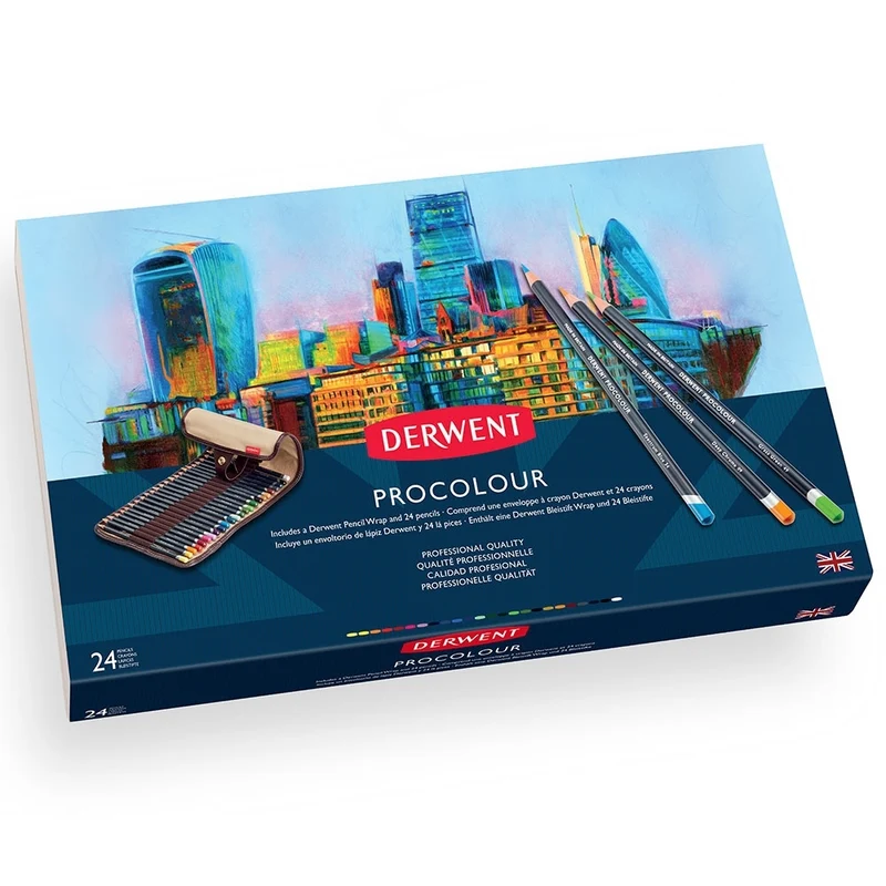Derwent - Procolour 24 Wrap Set