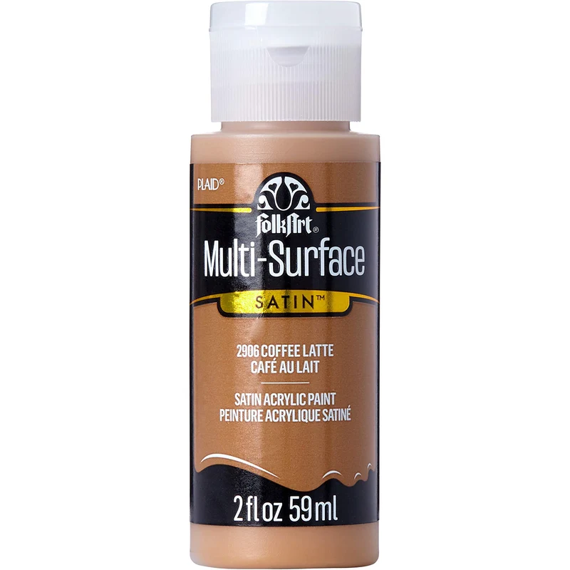 FolkArt - Multi-Surface Acrylic Paint - 2oz - Coffee Latte