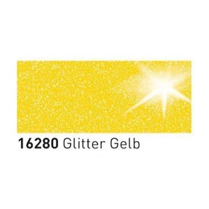 Glitter Paint for Porcelain and Glass, 20 ml