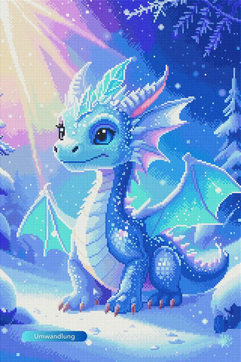 Diamond Painting - Licht des Nordens Seren